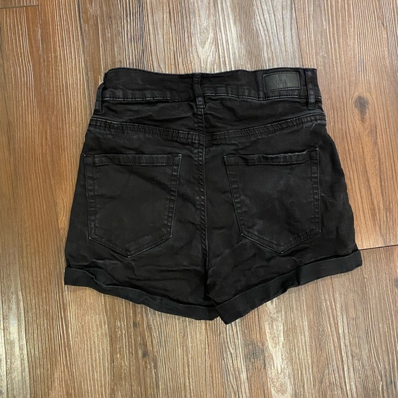 Garage Black Jean Shorts - Picture 2 of 4